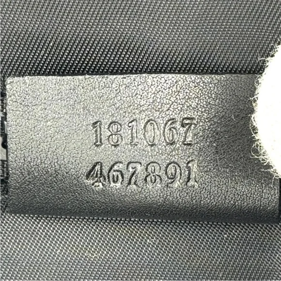 Gucci Black Messenger Bag with Red and Green Stripe - Picture 12 of 13